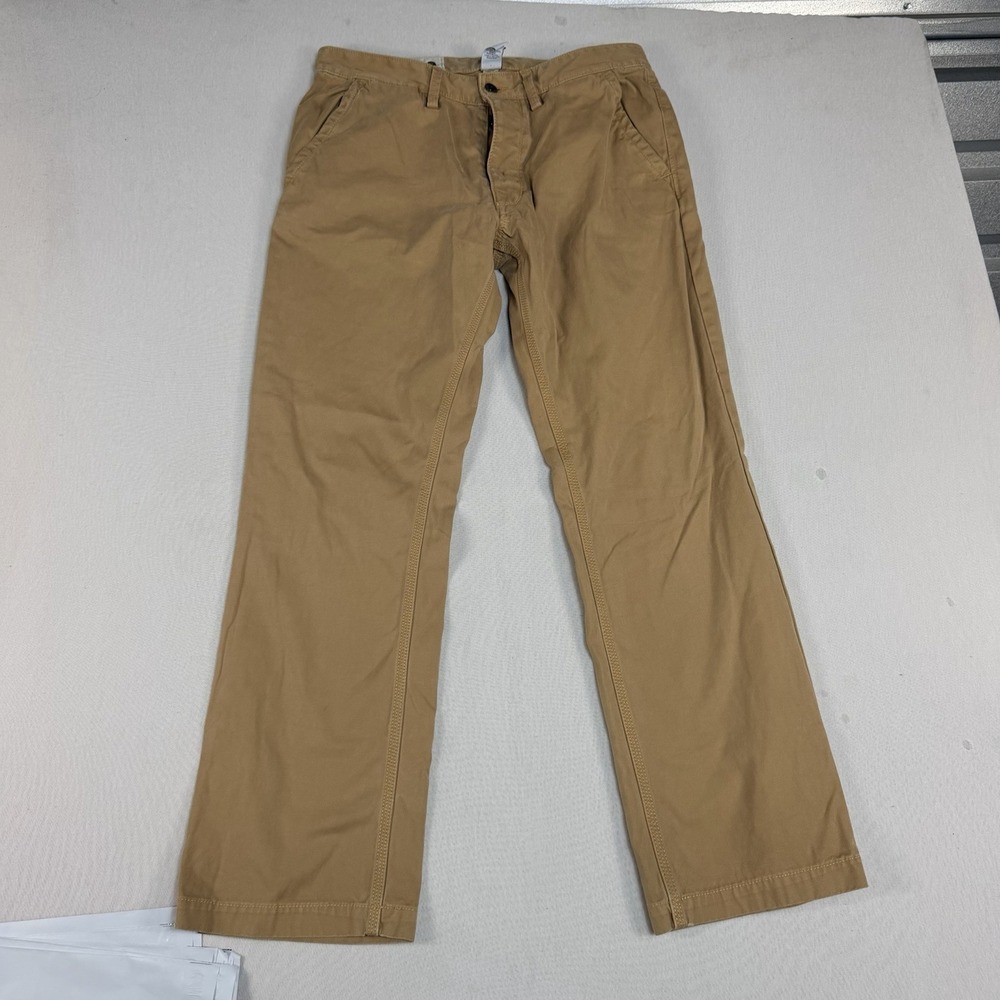 Hayes Men Beige Canvas Pants Casual Utility Heavy Casua Size 32X30
